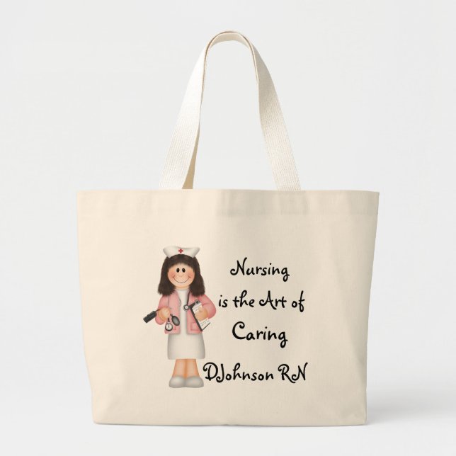Nursing is the Art of Caring Bag (Front)