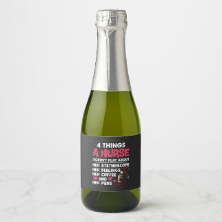 Nursing Life | 4 Things About Nurse Sparkling Wine Label