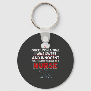 Nursing Life I Working As A Nurse Keychain