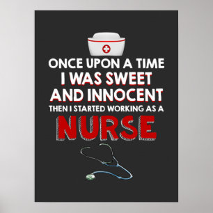 Nursing Life   I Working As A Nurse Poster