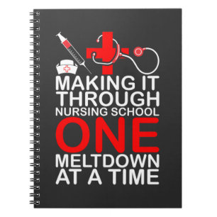 Nursing Life   Making It Through Nursing School Notebook