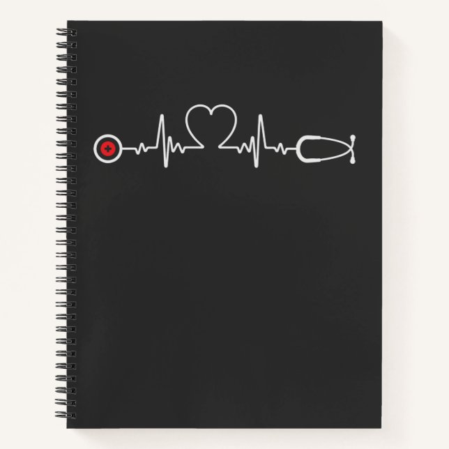 Nursing Life | Nurse Heartbeat Notebook (Front)