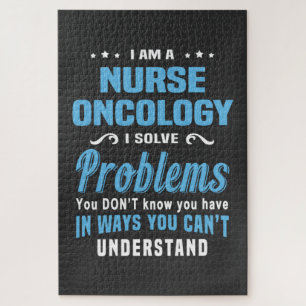 Nursing Life   Nurse Oncology Jigsaw Puzzle