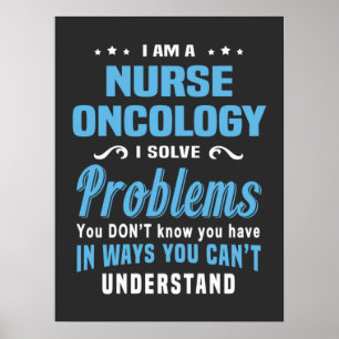 Nursing Life   Nurse Oncology Poster