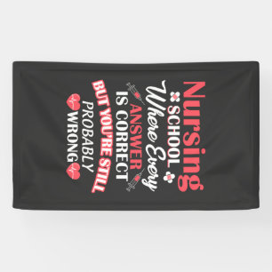 Nursing Life Nursing School Student Banner