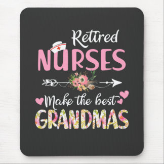 Nursing Life | Retired Nurse The Best Grandmas Mouse Pad