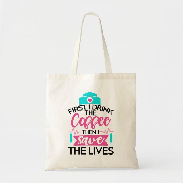Nursing Life Tote Bag (Front)