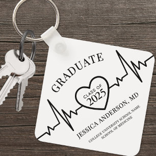Nursing Medical School Graduation Keychain