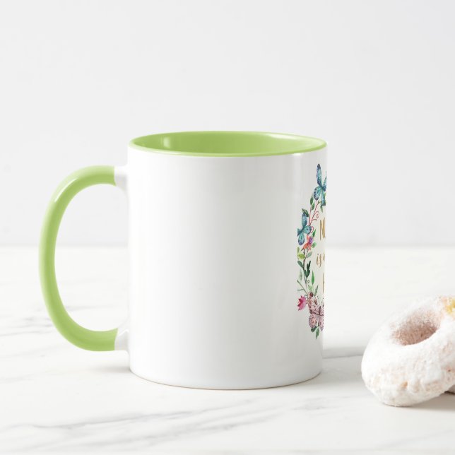 Nursing Nurse Thank You Appreciation Gift Quote Mug (With Donut)
