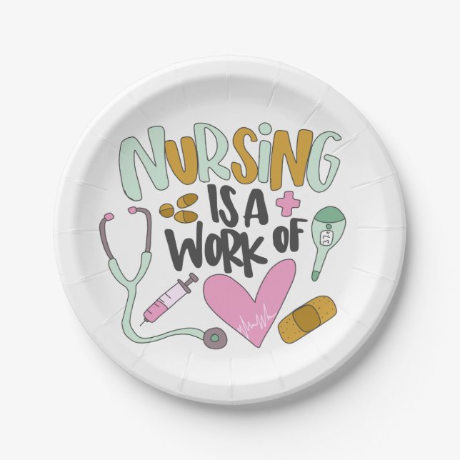 Nursing paper plate (Front)
