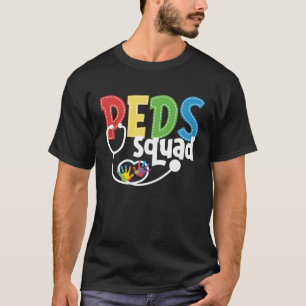 Nursing Pediatrician Squads PEDS Nurses T-Shirt