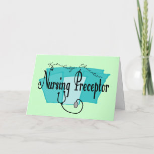 Nursing Preceptor Gifts Thank You Card