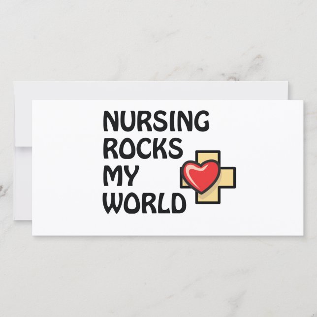 NURSING ROCKS MY WORLD (Front)