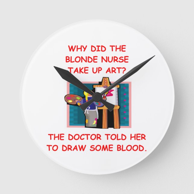 nursing round clock (Front)
