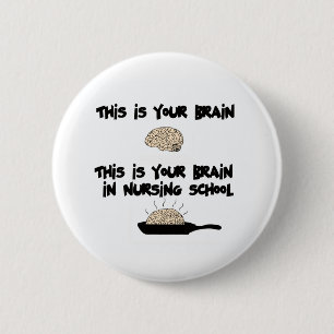Nursing School 2 Inch Round Button