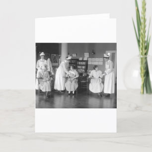 Nursing School, early 1900s Card