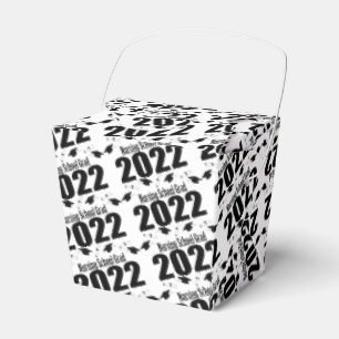 Nursing School Grad 2022 Graduation (Black) Favor Box