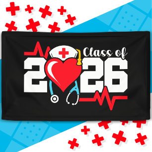 Nursing School Graduate 2026 Nurse Graduation Banner