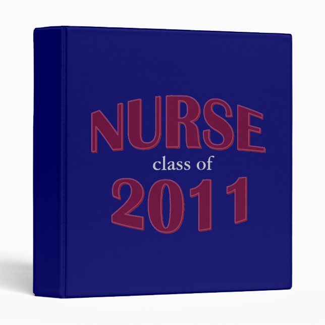 Nursing School Graduate Binder - Class of 2011 (Front/Spine)