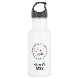 Nursing School Graduate Gear 532 Ml Water Bottle
