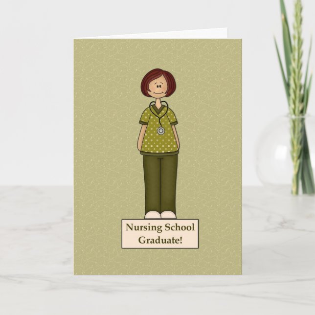 Nursing School Graduate Invitation (Front)