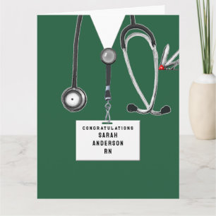 Nursing School Graduation  Card