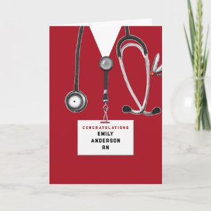 nursing school graduation card