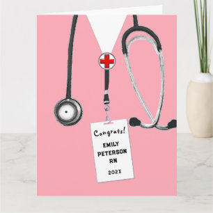Nursing School Graduation Card