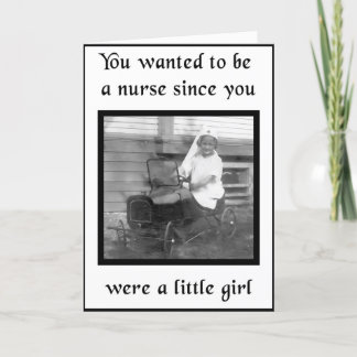 Nursing School Graduation Card