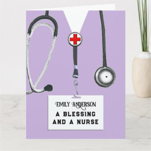Nursing School Graduation Card