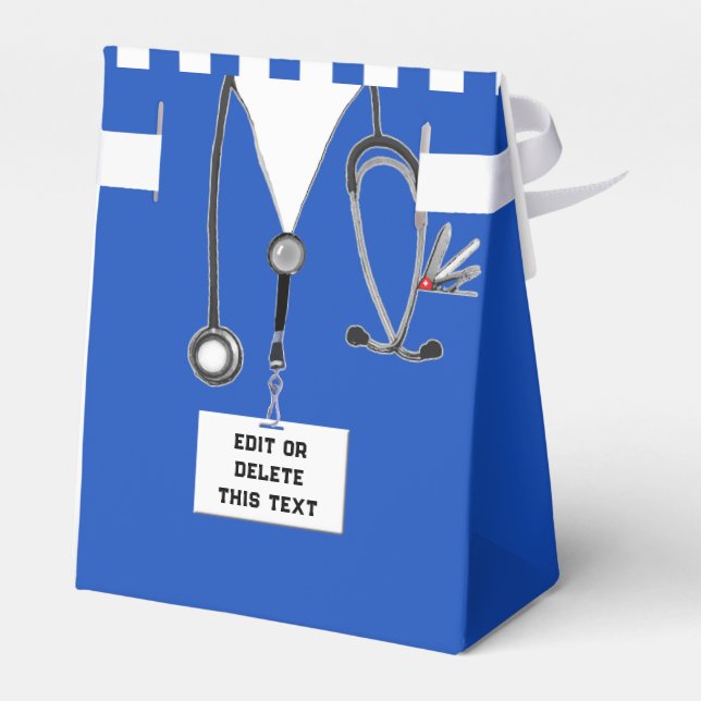 Nursing School Graduation Favor Box (Back Side)