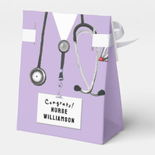 Nursing School Graduation Favour Box