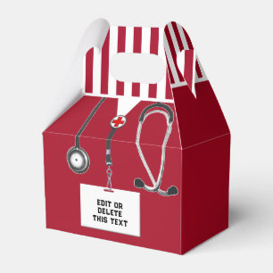 Nursing School Graduation Favour Box