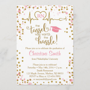 Nursing School Graduation Invitations