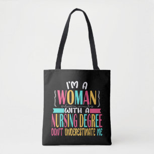 Nursing School Graduation RN Registered Nurse LPN Tote Bag