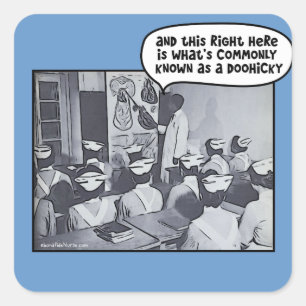 Nursing School Instructor - Doohicky Square Sticker