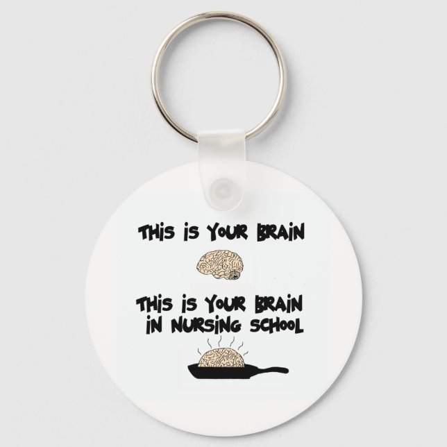 Nursing School Keychain (Front)