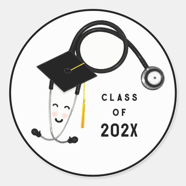 Nursing School Nurse 2022 Sticker (Front)