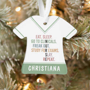Nursing School student Future Nurse RN Gifts Ornament