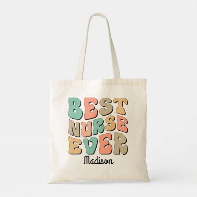 Nursing School student Future Nurse RN Gifts  Tote Bag (Back)