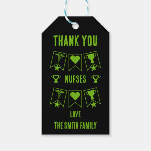 Nursing Staff Thank You Gift Tags