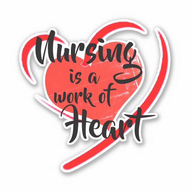 Nursing Sticker (Front)