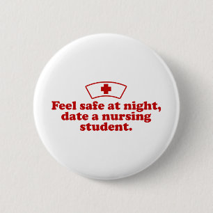 Nursing Student 2 Inch Round Button