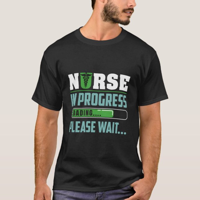 Nursing Student Humor Future Nurse Saying T-Shirt (Front)