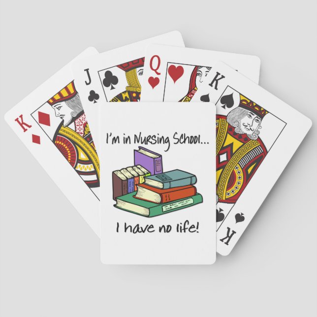 Nursing Student Playing Cards (Back)
