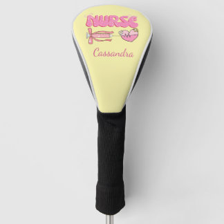 Nursing Student School Future Nurse Name Gift Golf Head Cover