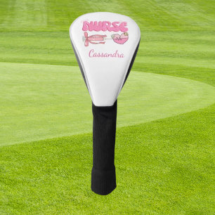 Nursing Student School Future Nurse Name Gift Golf Head Cover