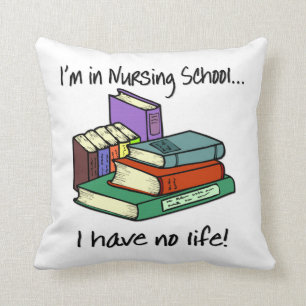 Nursing Student Throw Pillow