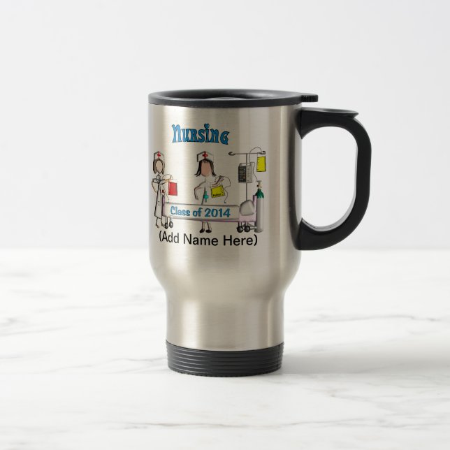 Nursing Student Travel Mug Class of 2014 (Right)