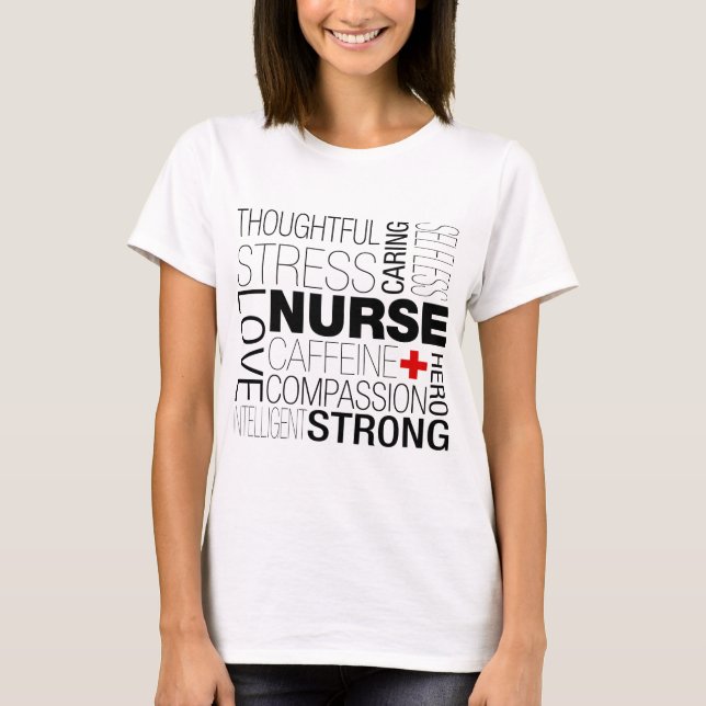 Nursing Text T-Shirt (Front)